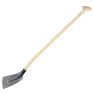 DeWit Trenching Shovel w/8" Wide Head & T Handle, Head: 5.2"D x 8"W; Total: 53.6"L