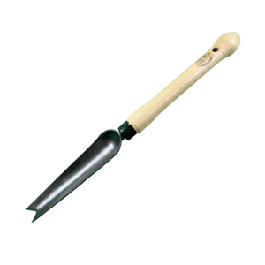 DeWit Welldone Snake Tongue Trowel with Midsize 10" Handle, Head: 5"L x 3.25"W; Total: 16.5"L