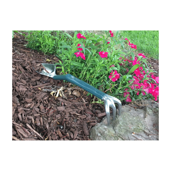 Garden Trake - Combination Trowel and Rake Garden Hand Tool, Head: 6"L x 2.5"W Total: 17"L 1lb - Image 3