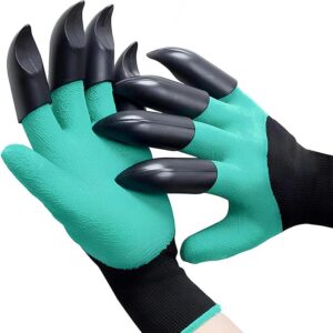 Garden Claw Gloves (Pair) – Heavy-Duty Digging Gloves with Built-In Claws