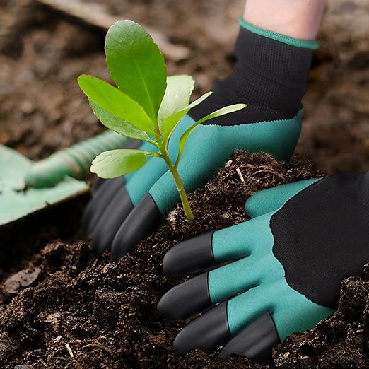 Garden Claw Gloves (Pair) – Heavy-Duty Digging Gloves with Built-In Claws 1