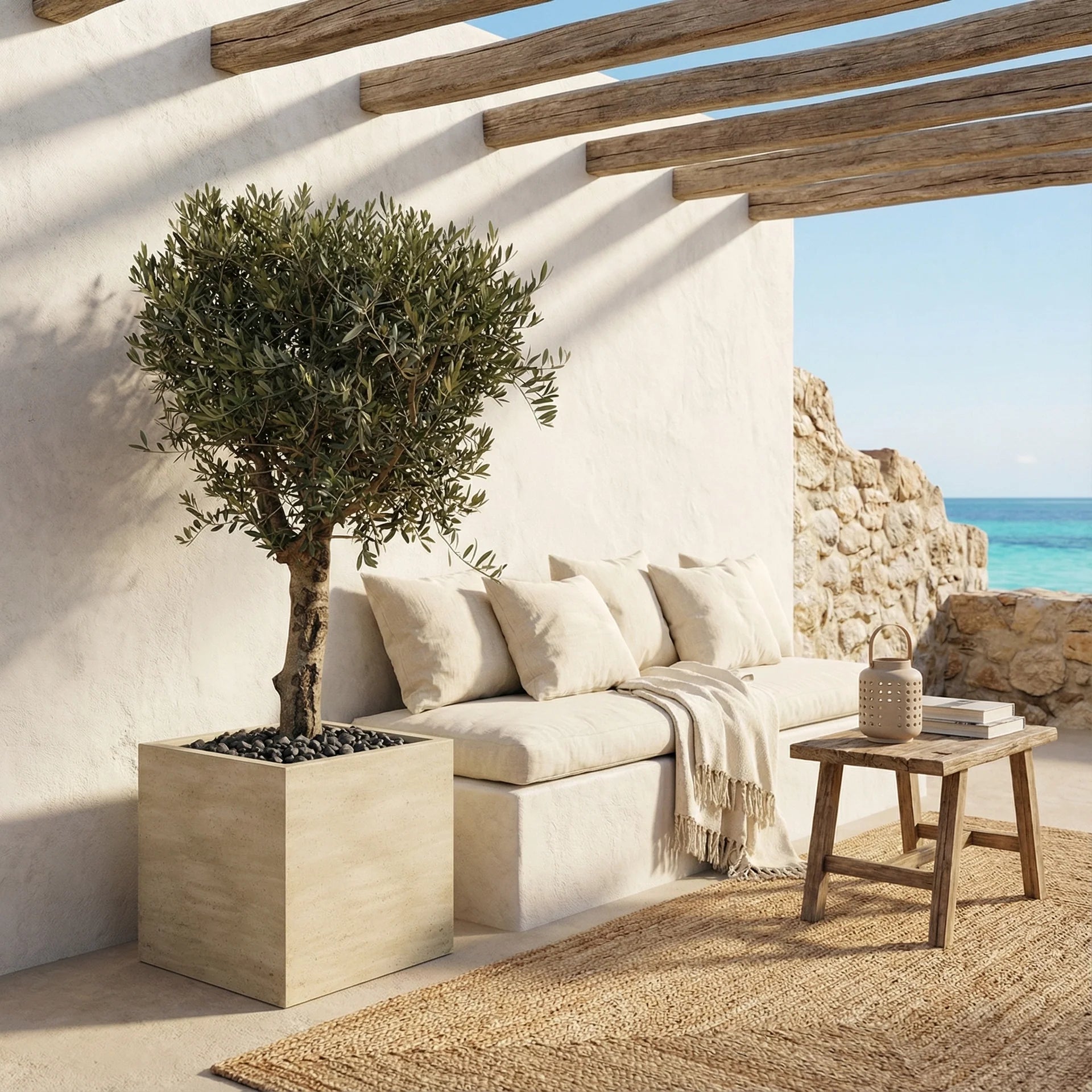 Olea Europaea ‘Lorc’ Olive Tree – Sun-Loving Mediterranean Patio Tree 1