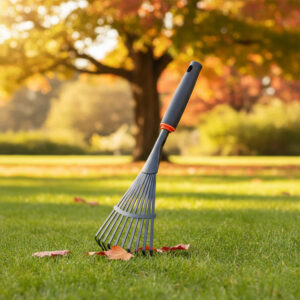 Premium Hand Leaf Rake – Heavy-Duty Steel Garden Tool with Ergonomic Grip